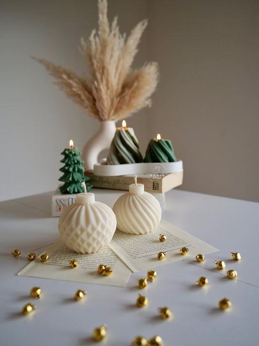 Christbaumkugel Kerze