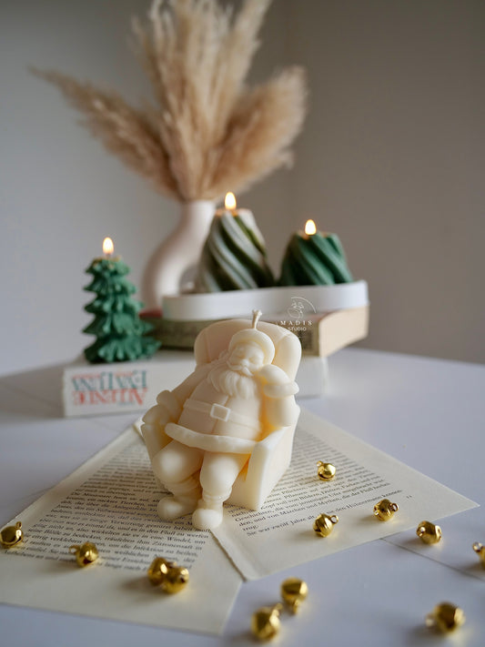 Weihnachtsmann Kerze